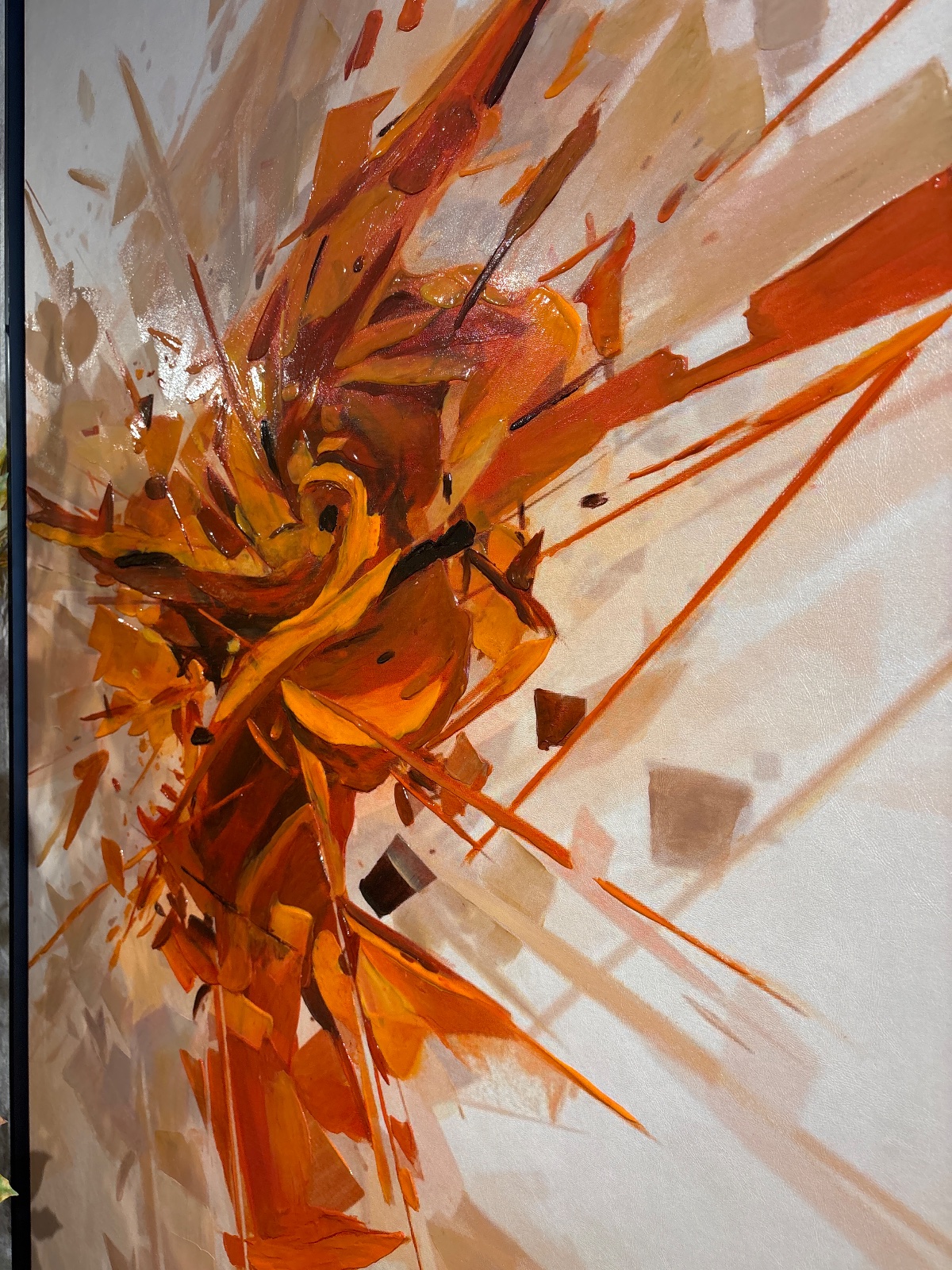 160x90 cm Abstract Yağlı Boya Tablo 3