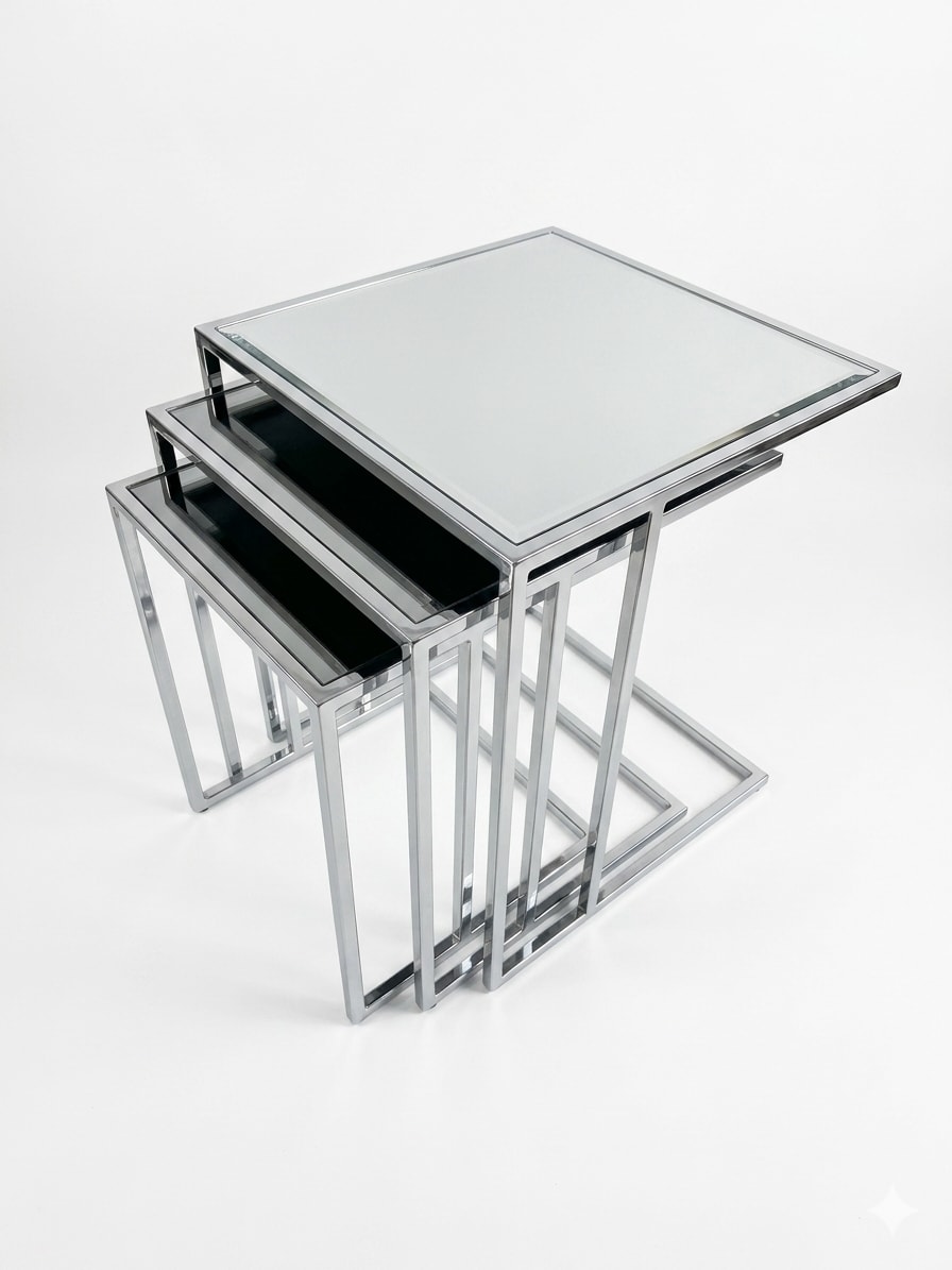 Kare Zigon Sehpa Takımı 1