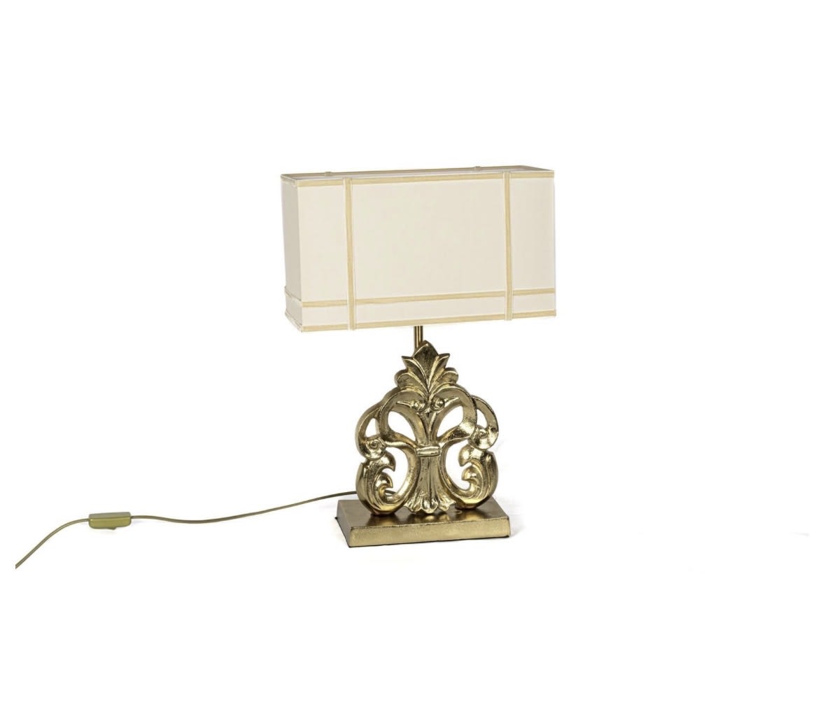 Pirinç Döküm Gövdeli Abajur  1