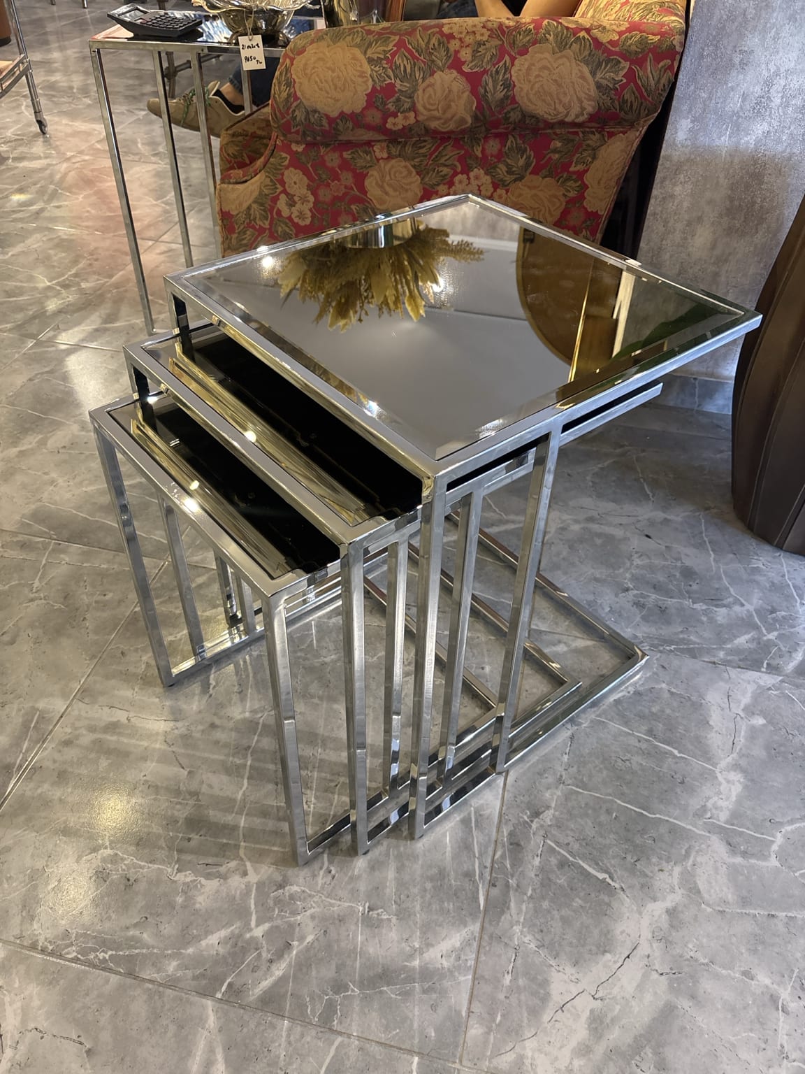 Kare Zigon Sehpa Takımı 2